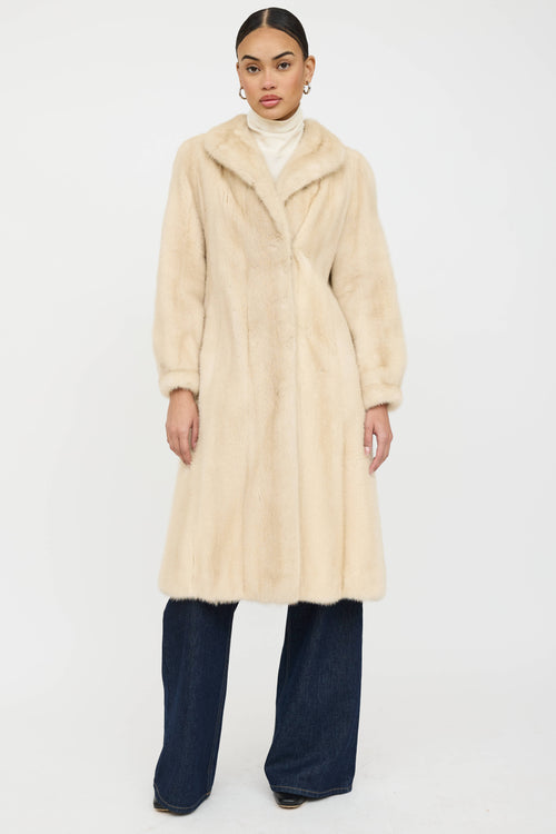 VSP Archive Collared Fur Coat