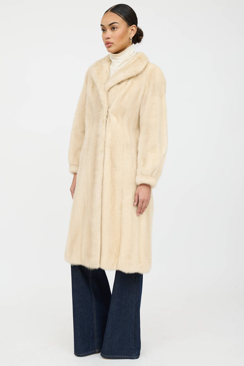 VSP Archive Collared Fur Coat