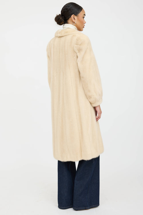 VSP Archive Collared Fur Coat