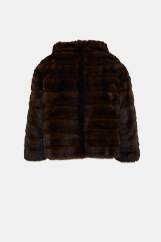 VSP Archive Fur Button Jacket