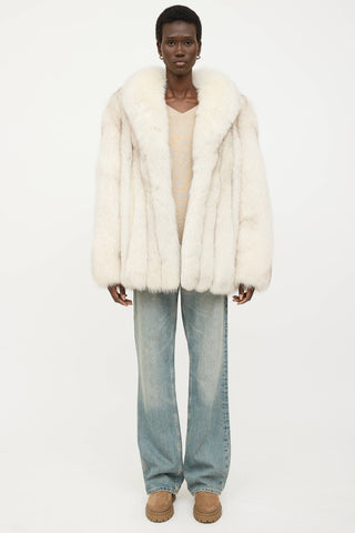 VSP Archive Panelled Fur Jacket