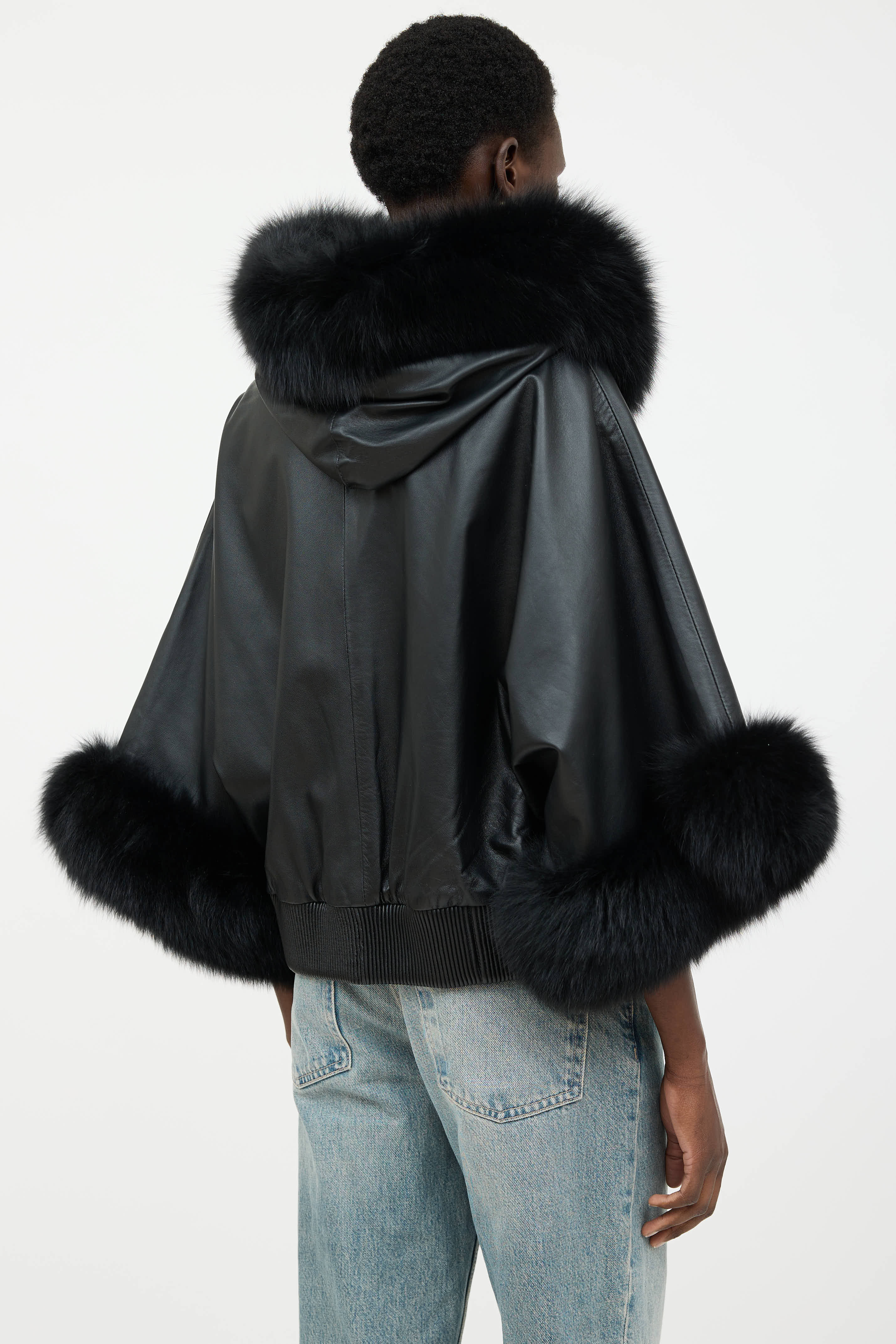 00s Archive ☆ Fur Down Jacket ☆ Y2K ☆ Heisei Grunge ☆ Gloss