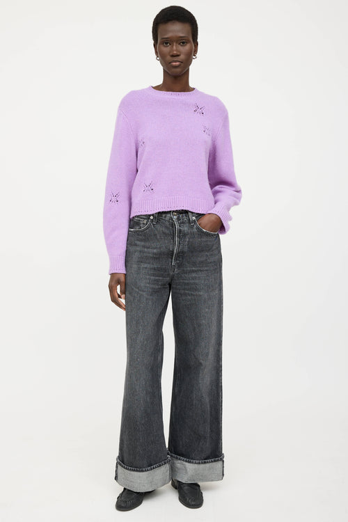 VSP Archive Cashmere Knit Crewneck Sweater
