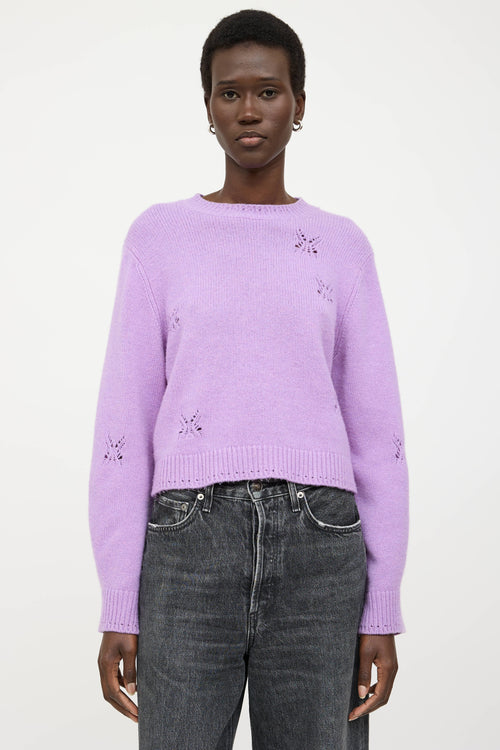 VSP Archive Cashmere Knit Crewneck Sweater