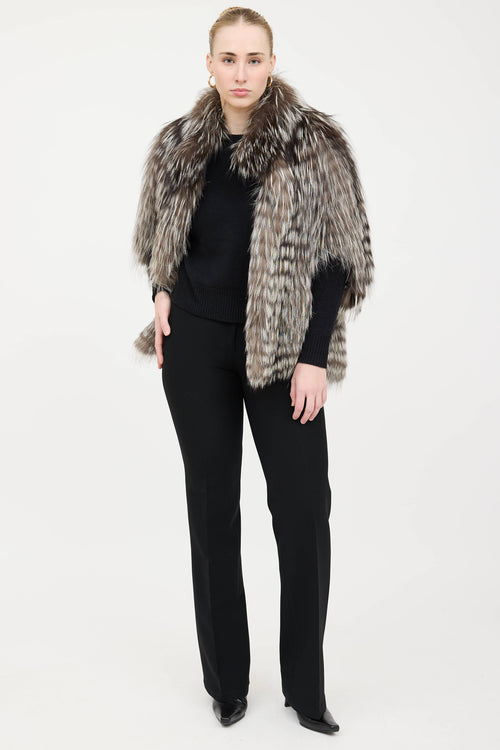 VSP Archive Fur Open Jacket