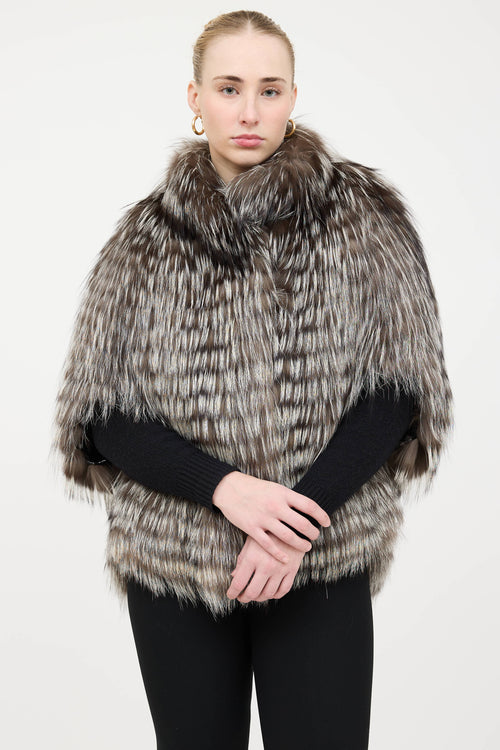 VSP Archive Fur Open Jacket