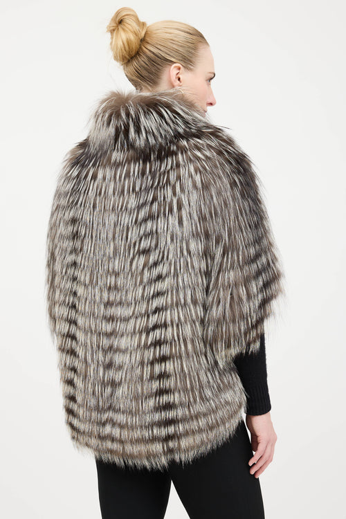 VSP Archive Fur Open Jacket