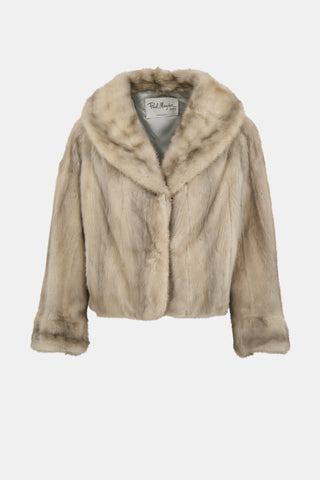 VSP Archive Vintage Fur Cropped Jacket