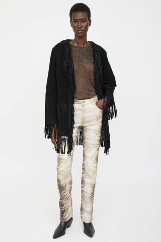 VSP Archive Suede Fringe Jacket