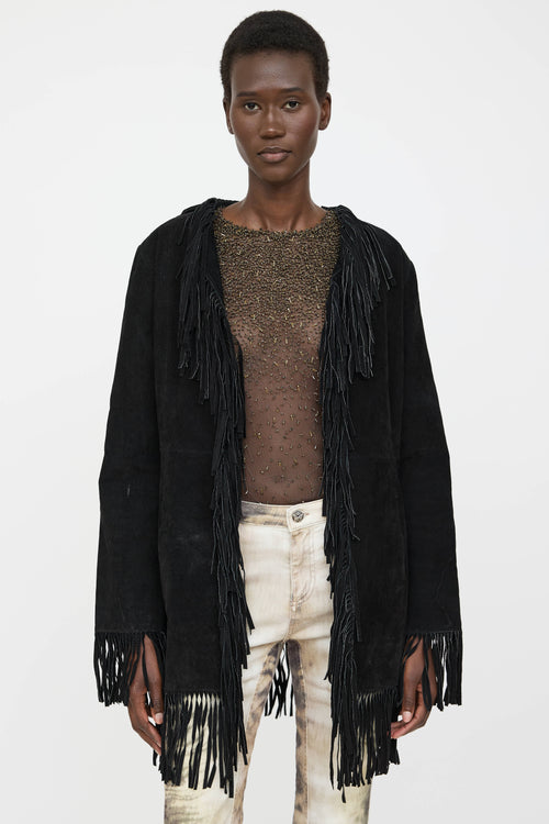 VSP Archive Suede Fringe Jacket
