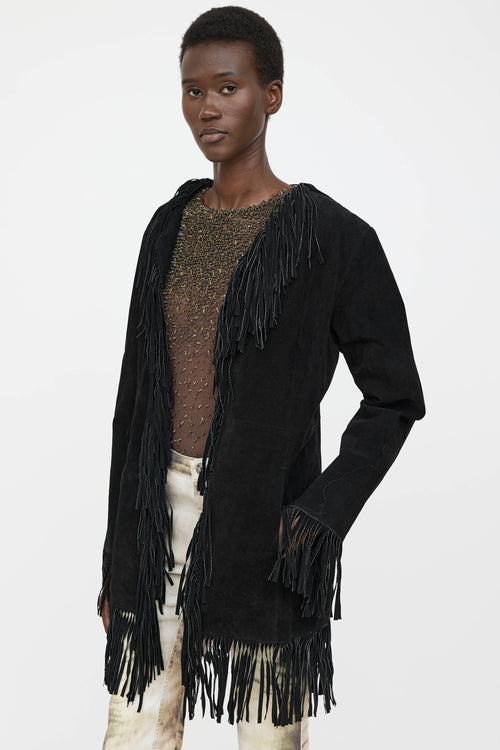 VSP Archive Suede Fringe Jacket