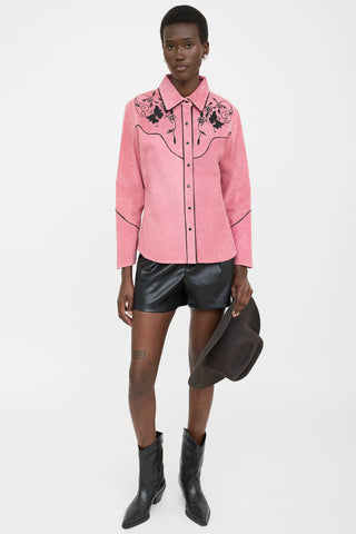 VSP Archive Suede Embroidered Jacket