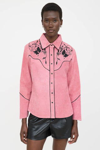 VSP Archive Suede Embroidered Jacket