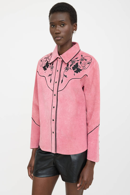 VSP Archive Suede Embroidered Jacket