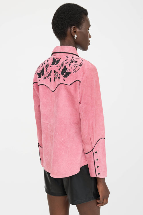 VSP Archive Suede Embroidered Jacket