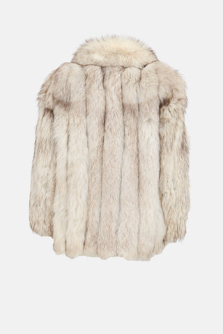 VSP Archive Shawl Collar Fur Jacket