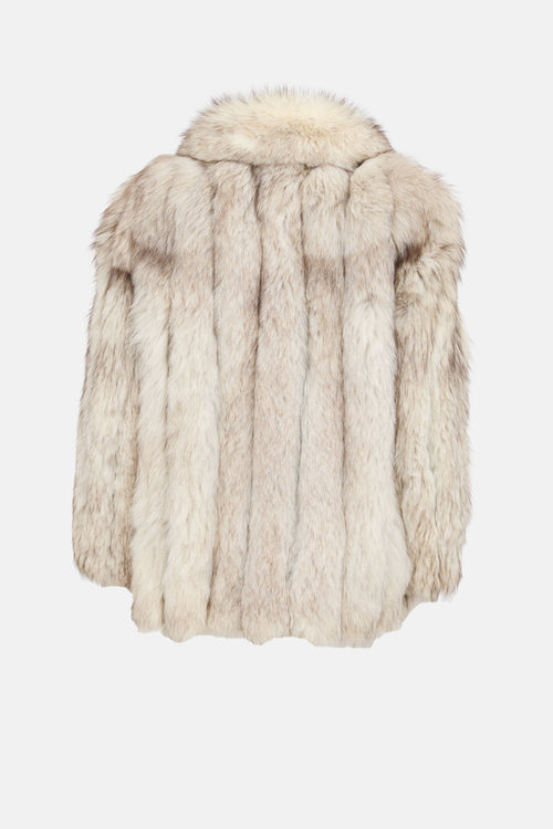 VSP Archive Shawl Collar Fur Jacket