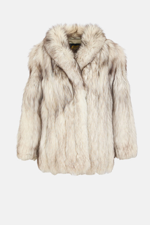 VSP Archive Shawl Collar Fur Jacket