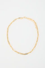 VSP Archive 10k Gold Paperclip Chain Necklace