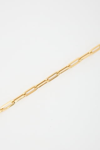 VSP Archive 10k Gold Paperclip Chain Necklace