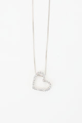 VSP Archive 18kt White Gold Heart Necklace