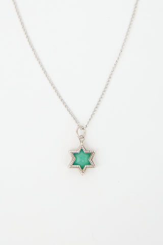 VSP Archive Sterling Silver Star Necklace