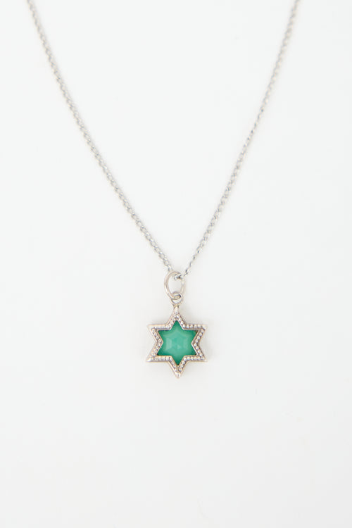 VSP Archive Sterling Silver Star Necklace