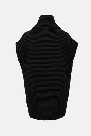 Victoria Beckham Ribbed Turtleneck Top