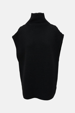 Victoria Beckham Ribbed Turtleneck Top