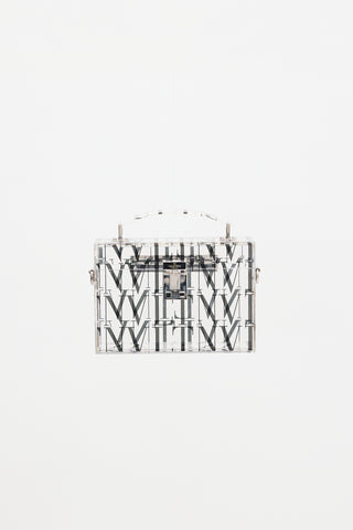 Valentino Acrylic Logo Box Bag
