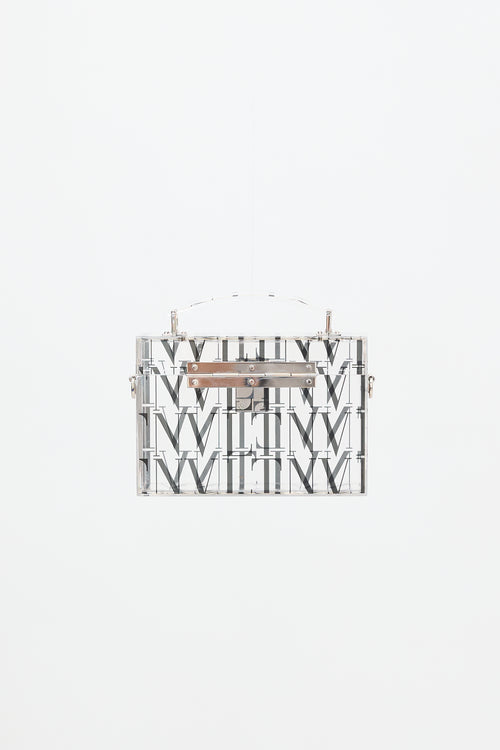 Valentino Acrylic Logo Box Bag