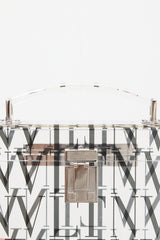 Valentino Acrylic Logo Box Bag