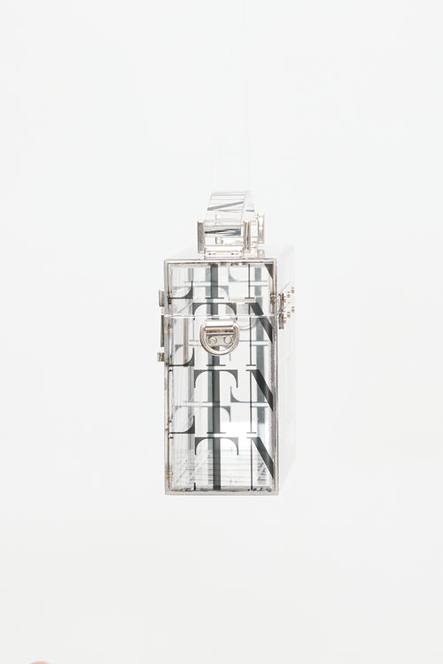 Valentino Acrylic Logo Box Bag