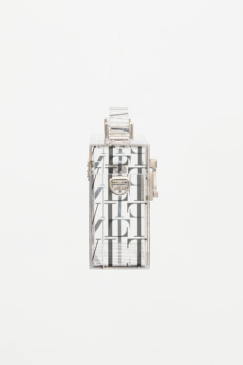 Valentino Acrylic Logo Box Bag