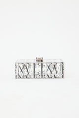 Valentino Acrylic Logo Box Bag