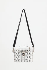 Valentino Acrylic Logo Box Bag