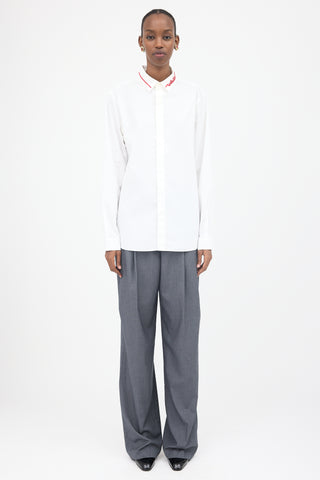 Valentino Beaded Logo Shirt