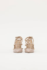 Valentino Patent Rockstud Cage Pump