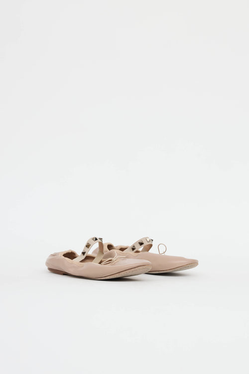 Valentino Rockstud Ballet Flat
