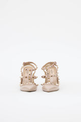 Valentino Patent Rockstud Caged Pump