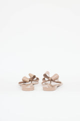 Valentino Rubber Bow Sandal