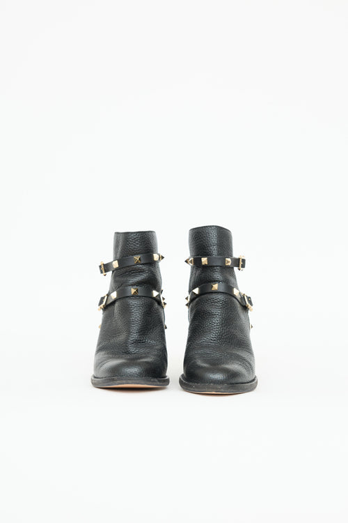 Valentino Rockstud Ankle Boot