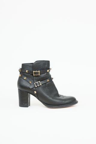 Valentino Rockstud Ankle Boot