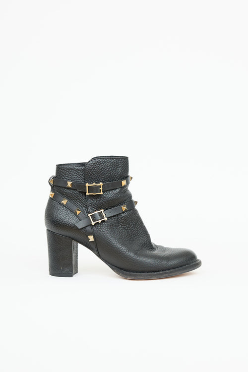Valentino Rockstud Ankle Boot