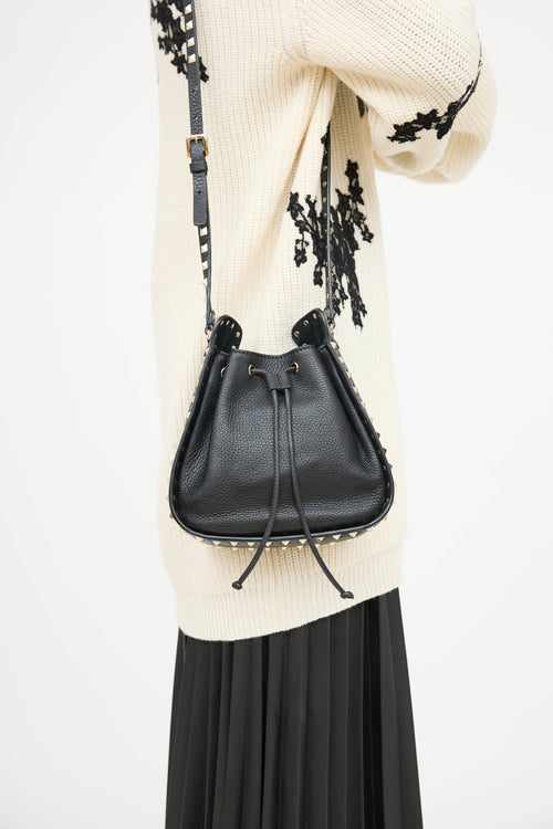 Valentino Rockstud Bucket Bag