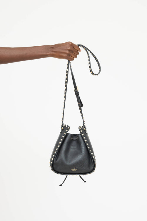 Valentino Rockstud Bucket Bag