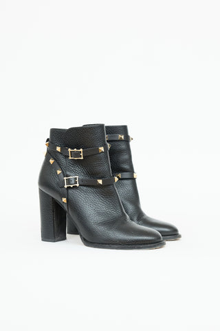 Valentino Rockstud Ankle Boot