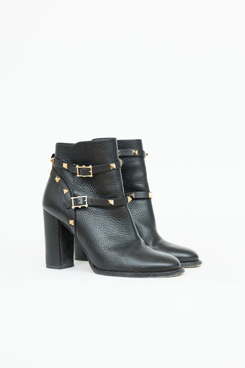 Valentino Rockstud Ankle Boot