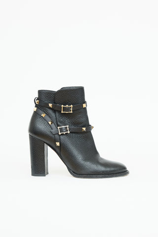 Valentino Rockstud Ankle Boot