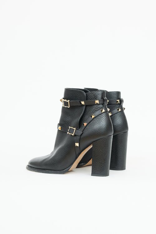 Valentino Rockstud Ankle Boot
